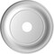 Ekena Millwork Traditional Thermoformed PVC Ceiling Medallion Fits Canopies up to 11 1/2-in., Aged Copper CMP19TRCAC - alternate 4